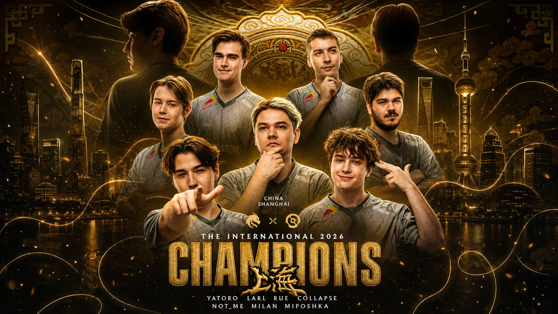 Team Spirit впервые в истории трижды выиграла The International по Dota 2