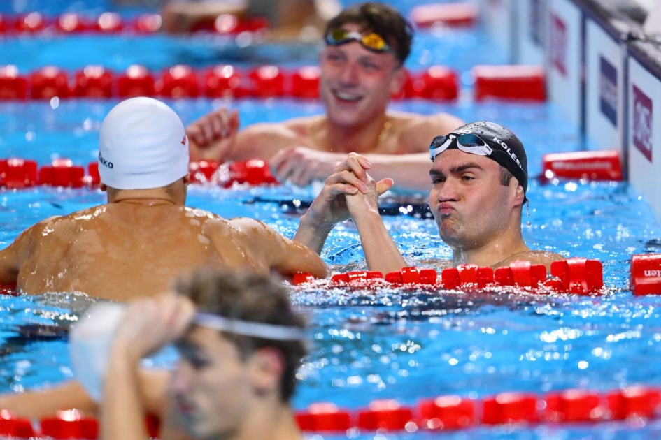 Российские пловцы второй раз за день установили юниорский рекорд мира на чемпионате Европы в Мюнхене.