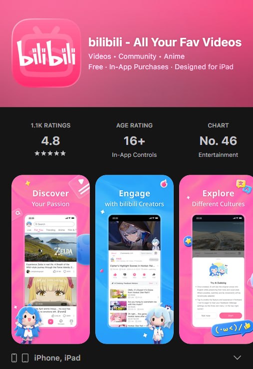 Bilibili выходит на мировой рынок и бросает вызов YouTube с помощью ИИ-перевода