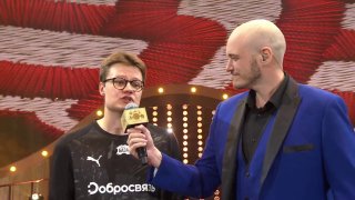 Российский киберспортсмен Kiritych попытался интервью на английском на The International, но быстро переключился на русский