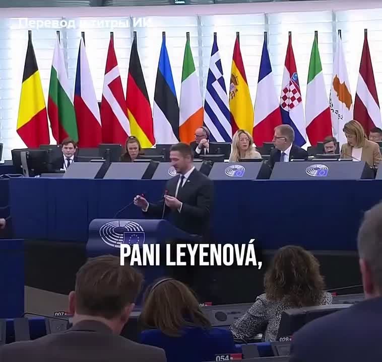 Фон дер Ляйен покинула зал Европарламента во время критики